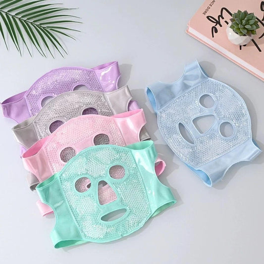 Hot & Cold Gel Bead Face Mask – Spa-Quality Relief at Home