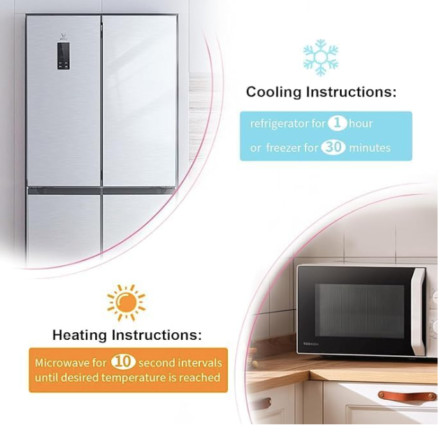 Hot & Cold Gel Bead Face Mask – Spa-Quality Relief at Home