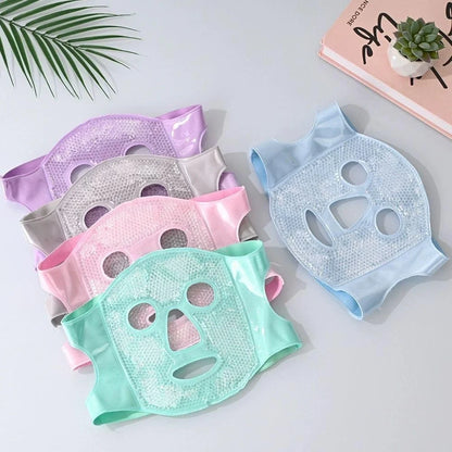 Hot & Cold Gel Bead Face Mask – Spa-Quality Relief at Home
